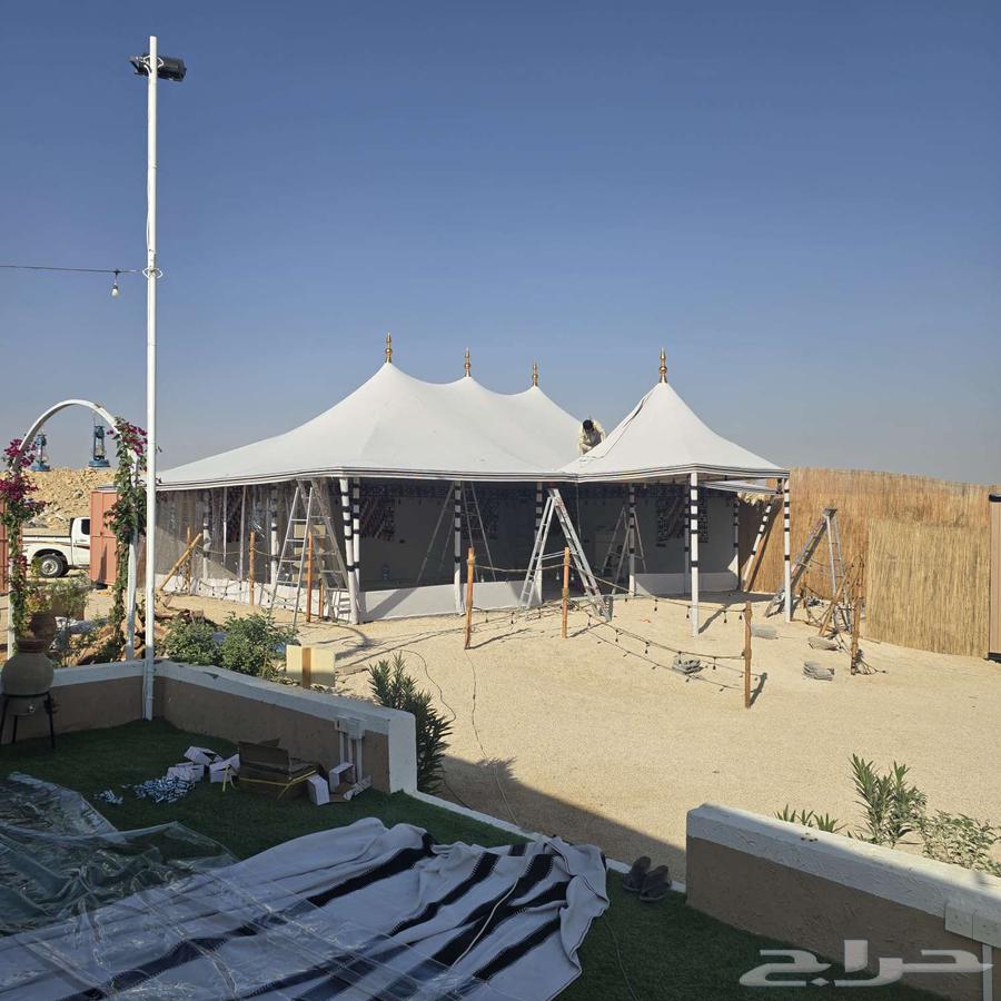 خيام ثابته وبيوت شعر ومشبات64254506530305114