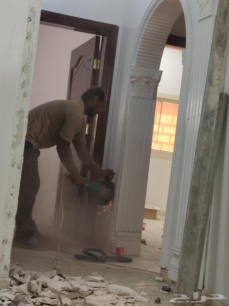 معلم تكسير وبناء ولياسة وسيراميك وترميم منازل بالمدينة المنو64254955638146113