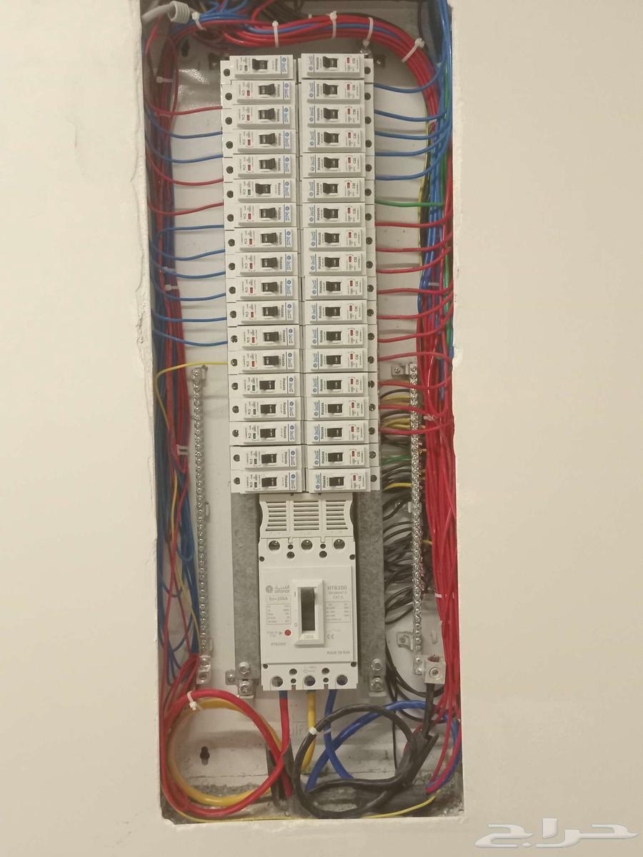 Finishing and installation electrician in Mecca Al-Mukarramah, relax and hand us the key64253987217026112