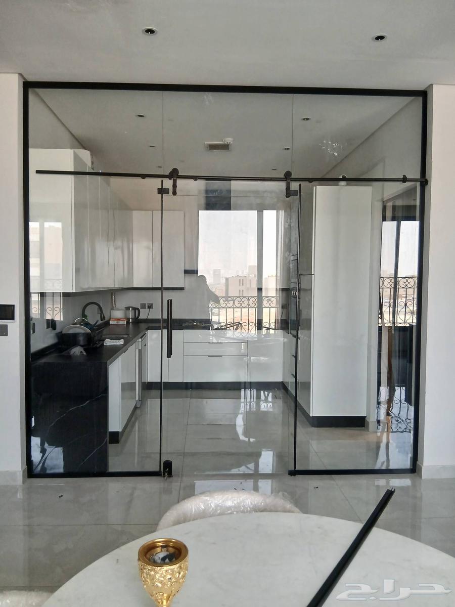 صيانة ابواب زجاج محلات تفصيل زجاج سكوريت ابواب64406096420097112