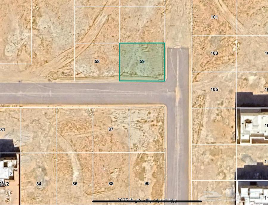 للبيع قطعة أرض زاوية جنوبي شرقي بحي النقيب64253978711427110