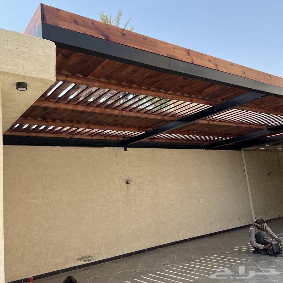 مظلات أحواش خشبيه كاسر للشمس64254316992129112