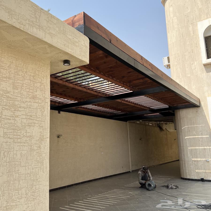 مظلات أحواش خشبيه كاسر للشمس64254316992129114