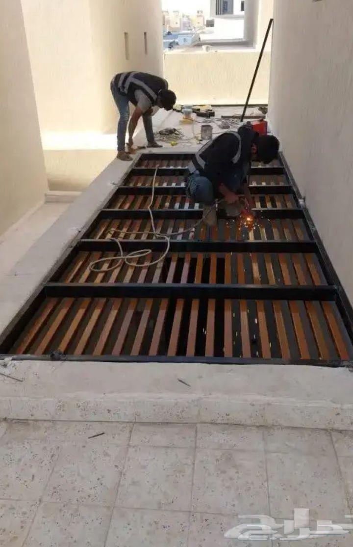 حداد مظلات سواتر وأبواب الملقا64254318793985110