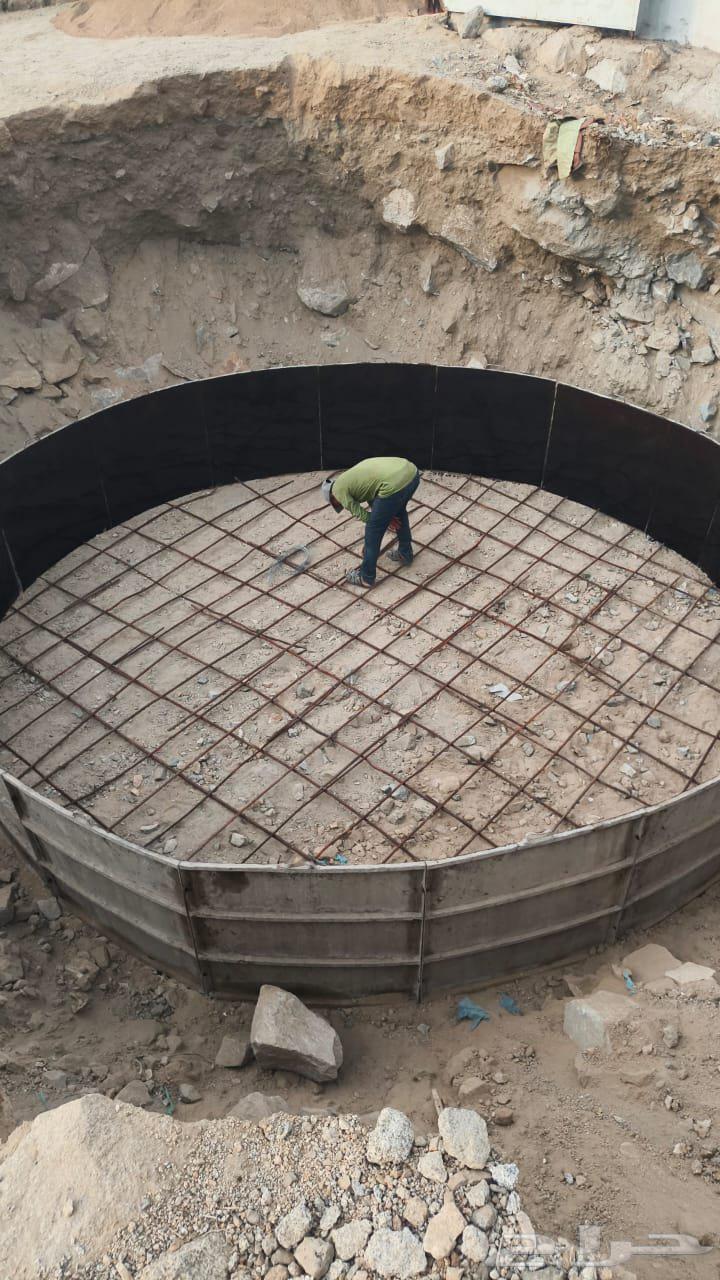مقاول خزانات دائريه مسابح صرف صحي جميع الاشكال الهندسيه64254825700098111