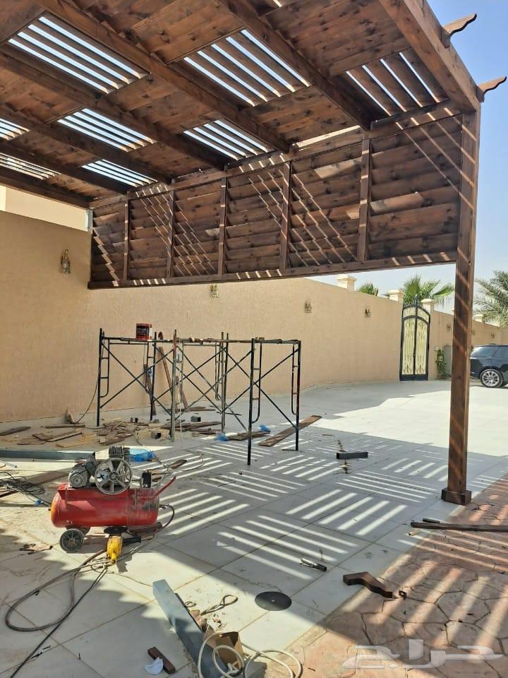 مظلات خشبيه مواقف سيارات64250137182083113