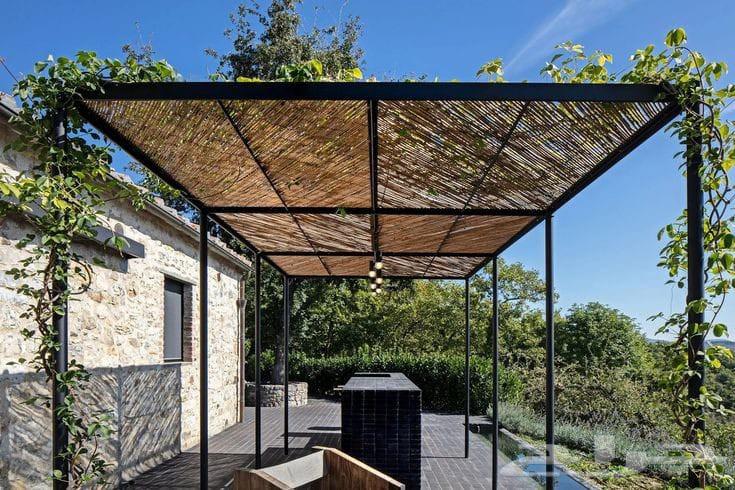 مضلات خيزران وبرجولات وهناقر64254955836545111