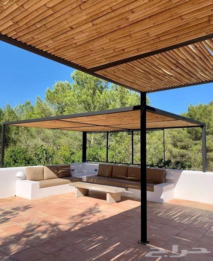 مضلات خيزران وبرجولات وهناقر64254955836545114