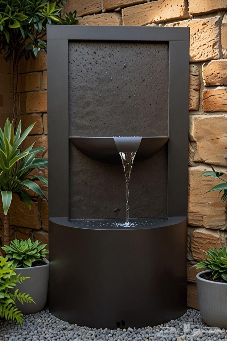 At first it was just a simple courtyard, but after installing fiberglass64244998723842112