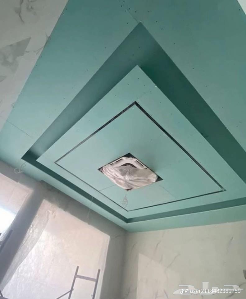 We work in gypsum and plasterboard jobs in Al Bahah, our work is clean64249939785345111