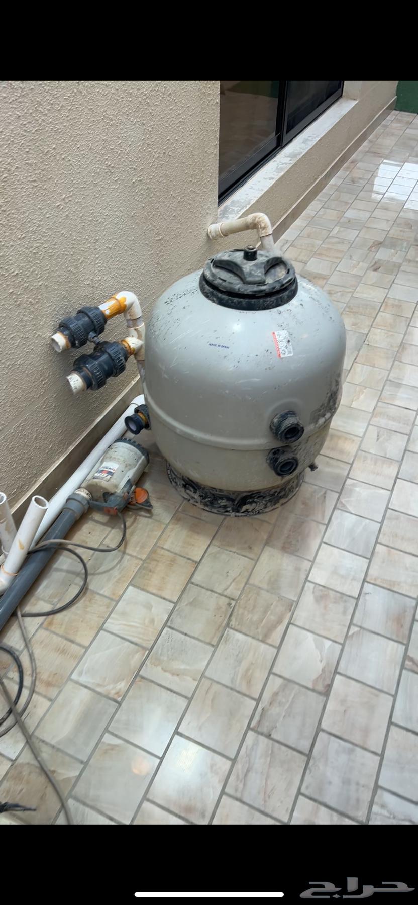 Complete swimming pool accessories with edge protection, urgent sale64253979008641112