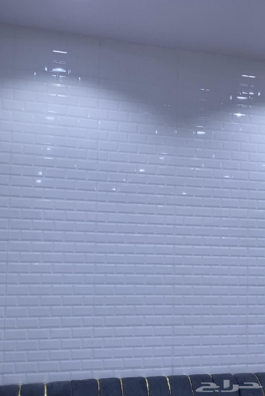 سراميك جدار لامع طوب ابيض64253985728899111