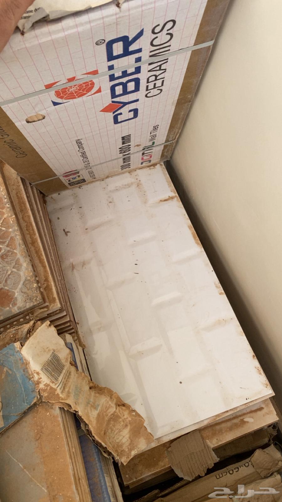 سراميك جدار لامع طوب ابيض64253985728899110