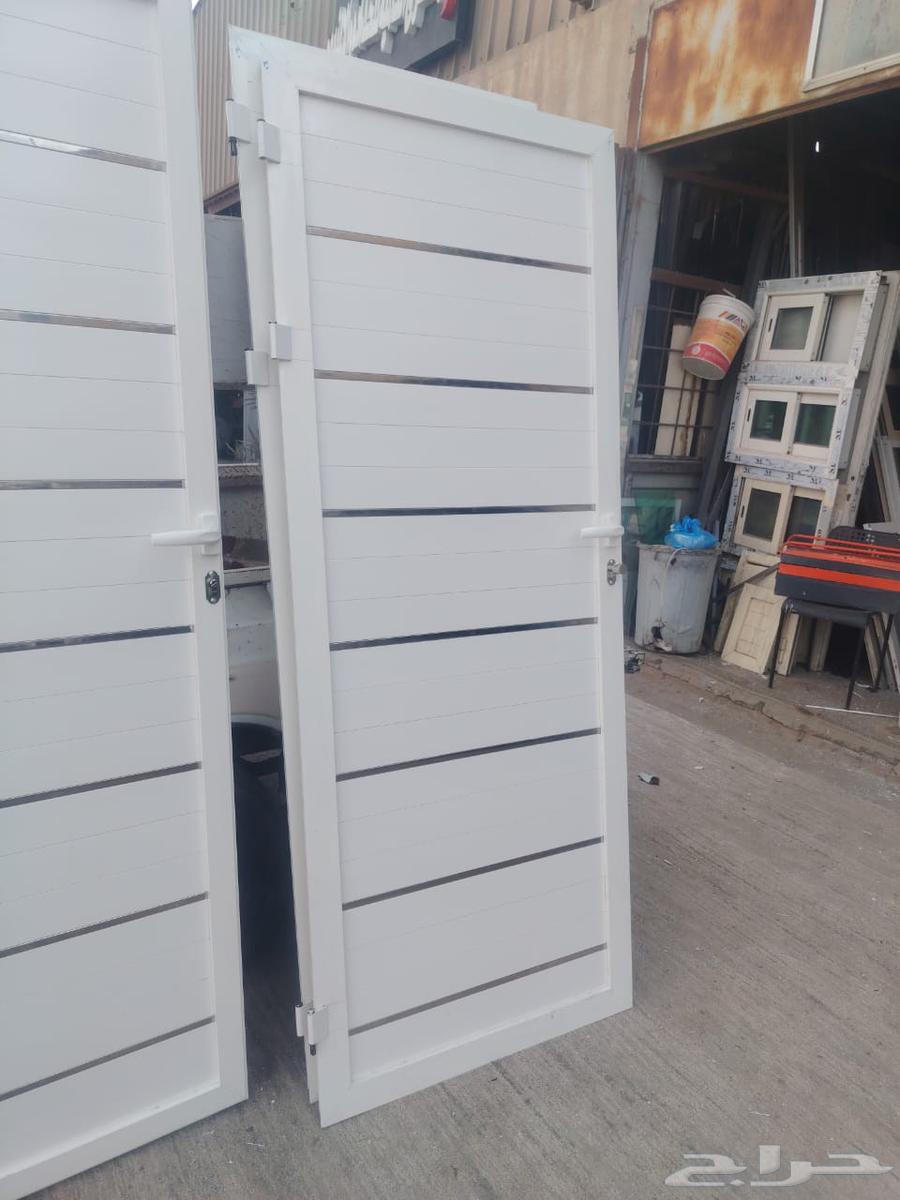 المنيوم باب شباك حمام حديد باب ليزر64254825158401113