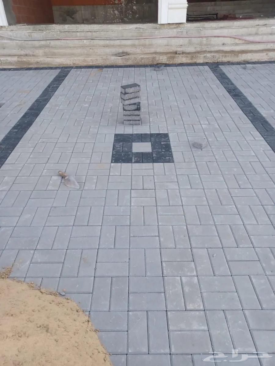 معلم انترلوك بندور  بلاط مقاول  ا ستاني شغل انترلوك بندور64250136444930111