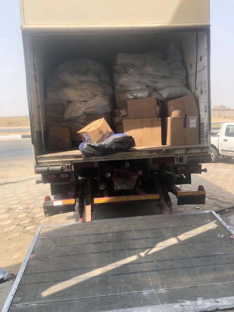 لوري مغلق هايدروليك 7 ونص متر نقل عفش لجميع ضواحي المملكه64254319944835110