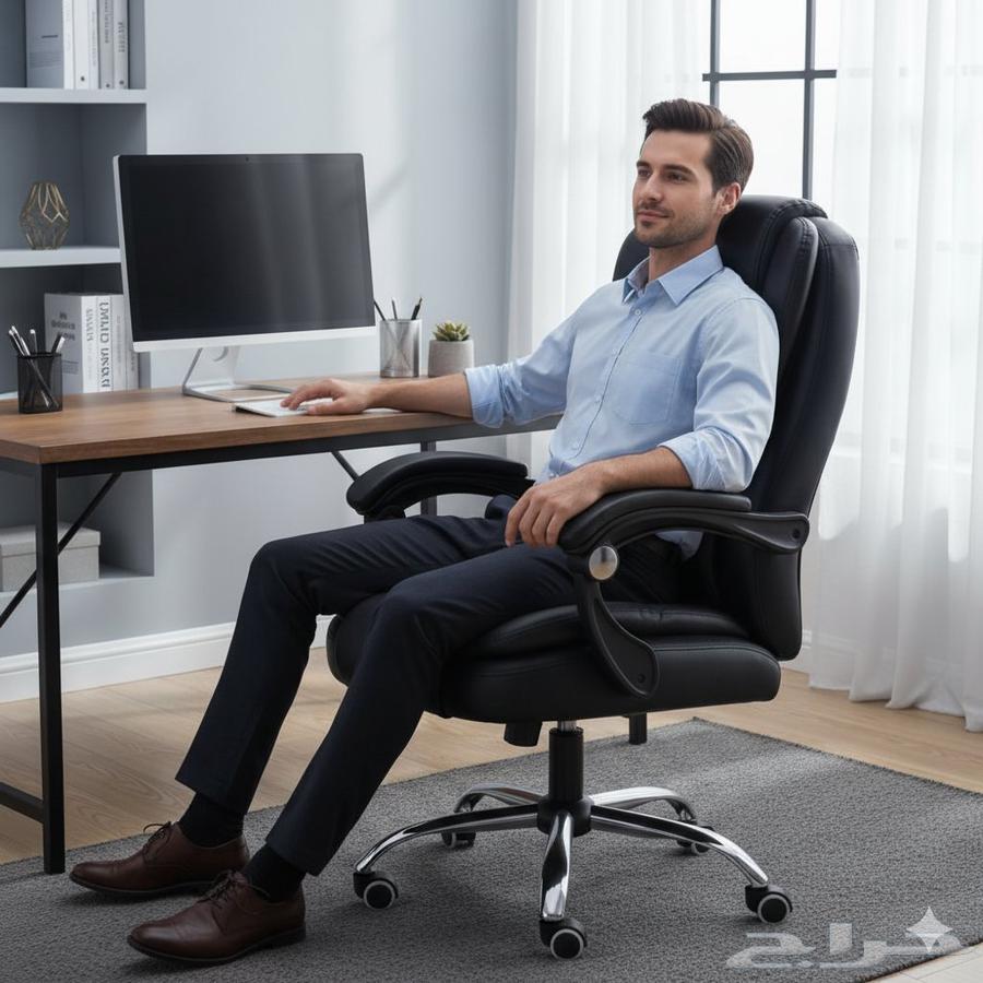 Luxury Comfortable Office Chair with Reclining Feature, Elegance and Comfort for Your Office64586239074562112