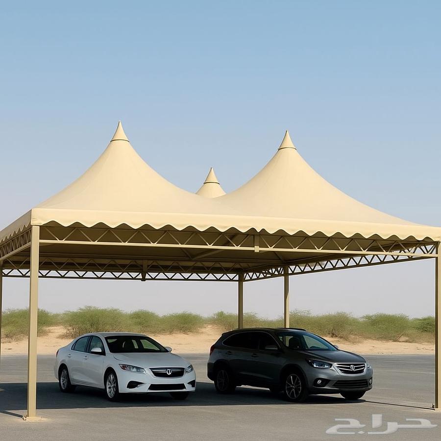 عمل قراميد مظلات تلبيس قماش سواتر مشب نار بيت شعر64168919962243114