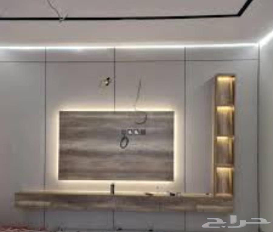 معلم ديكورات شاشات شيبورد بديل خشب جميع انواع الديكورا64169355379331111
