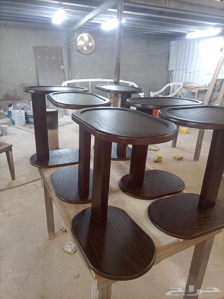 طاولات ترند  لمسات_فنيه  ديكورات  نجاره  موبيليا  كنبات_مجال64168683329283111