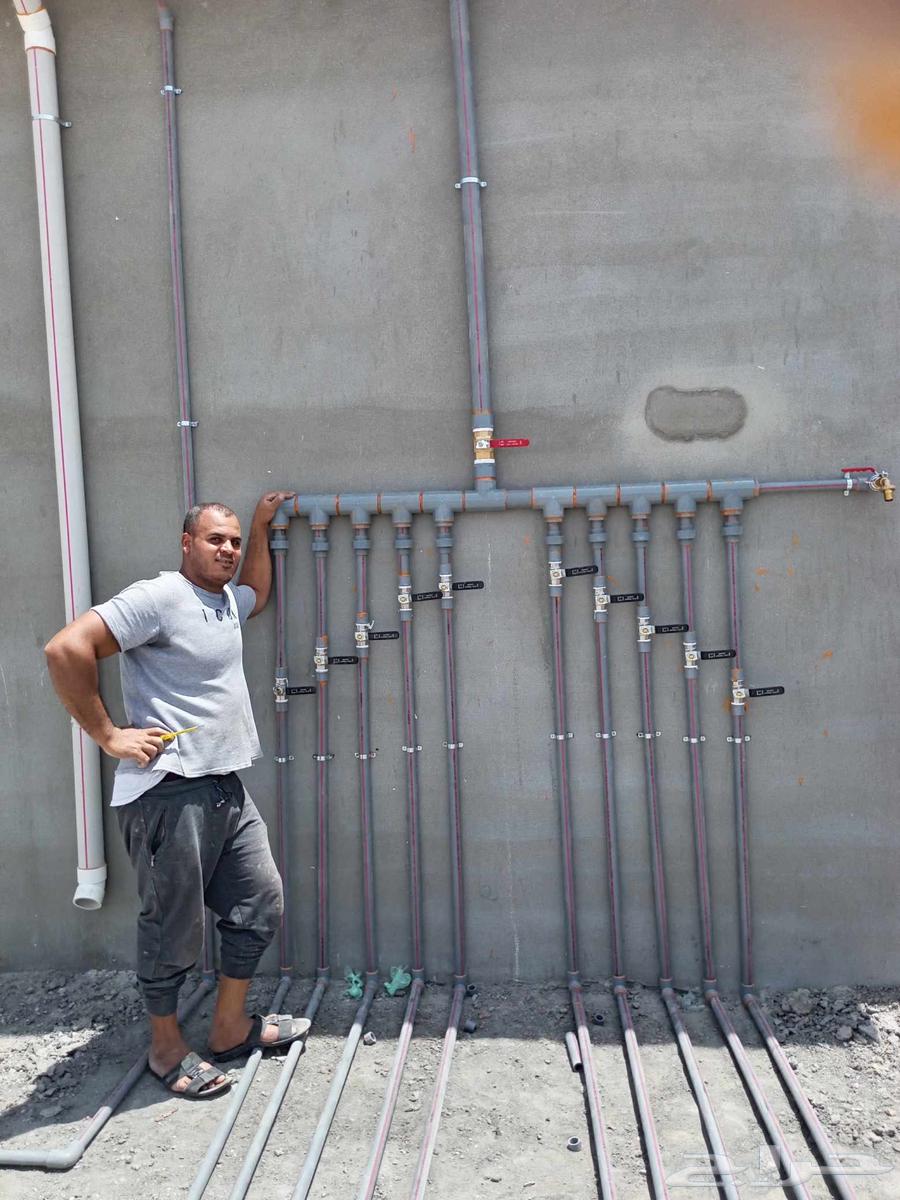 مقاول سباكة تأسيس وتشطيب64169145556483113