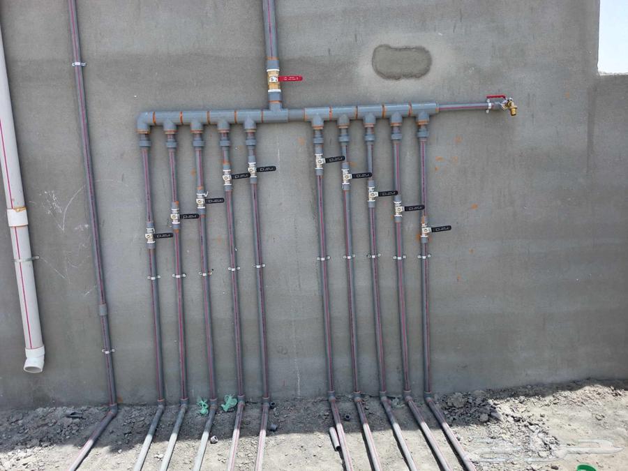 مقاول سباكة تأسيس وتشطيب64169145556483114