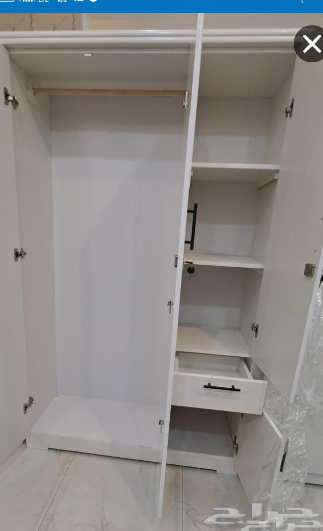 National Two-Door Wardrobe, White Color, New64677225346179114