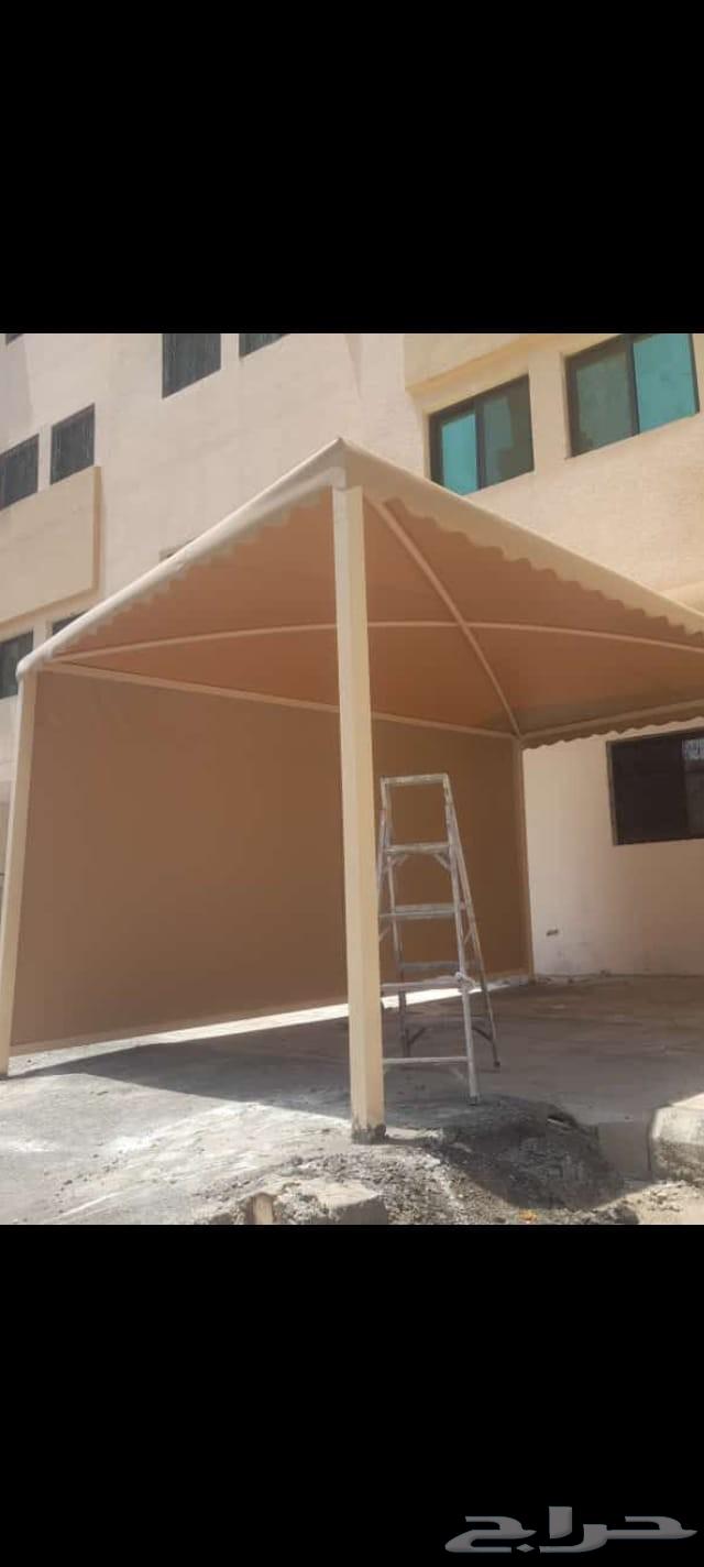 Car shade installation in Mecca64168682857985114