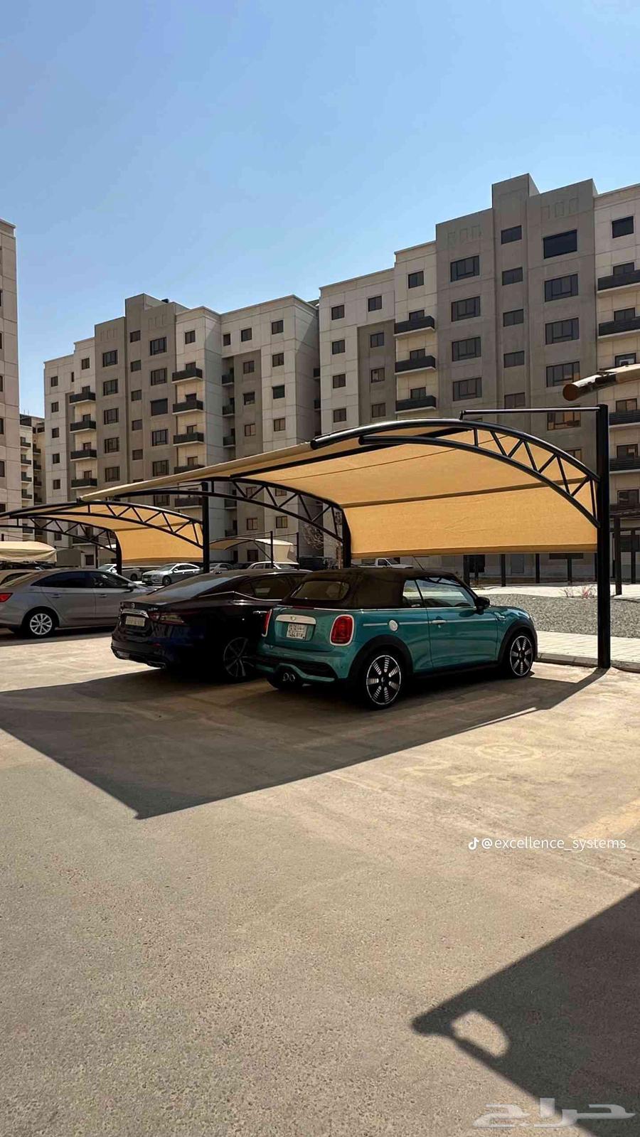 Car shades, royal tents, awnings, shade sails, carports, and Bedouin tents64171618929281110