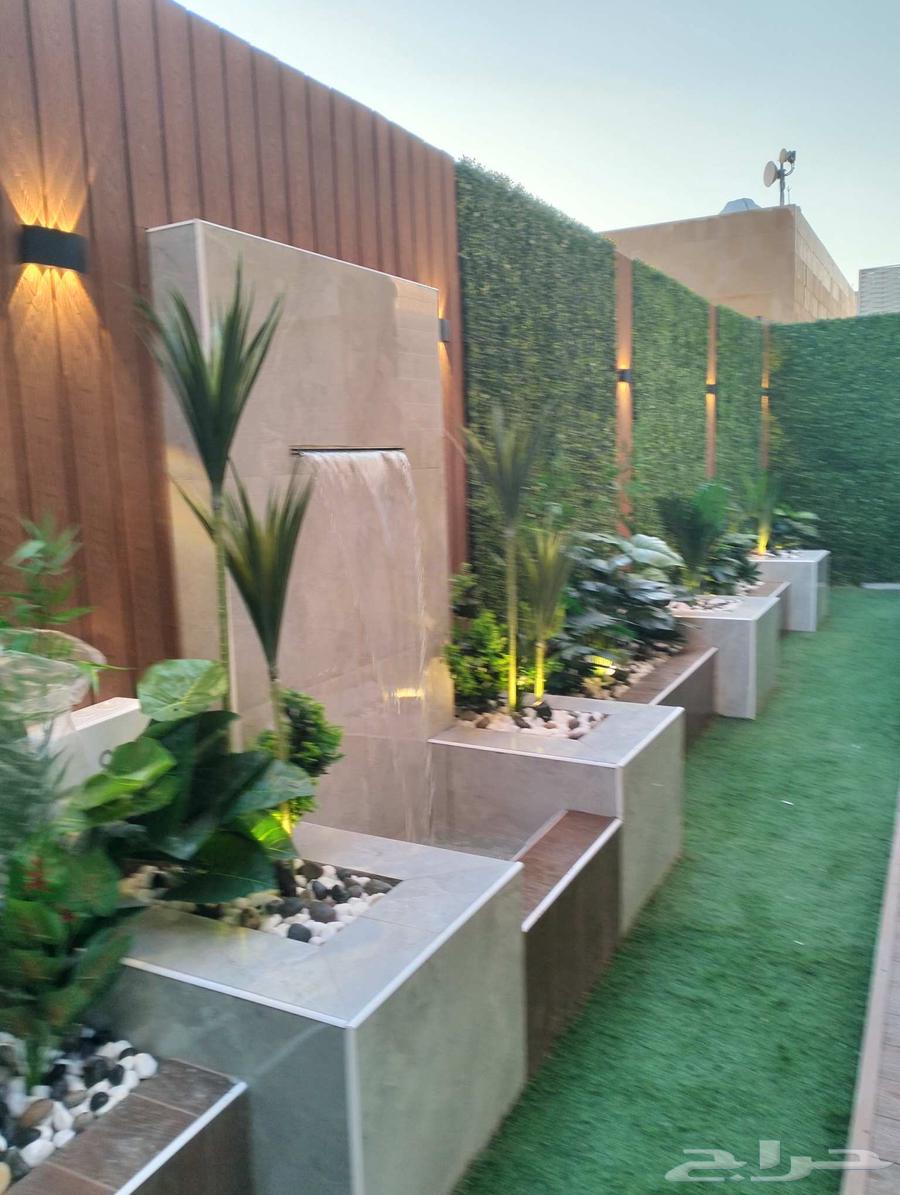 تصميم وتنسيق افضل الحدائق وتركيب الشلالات والنوافير64171162119043111