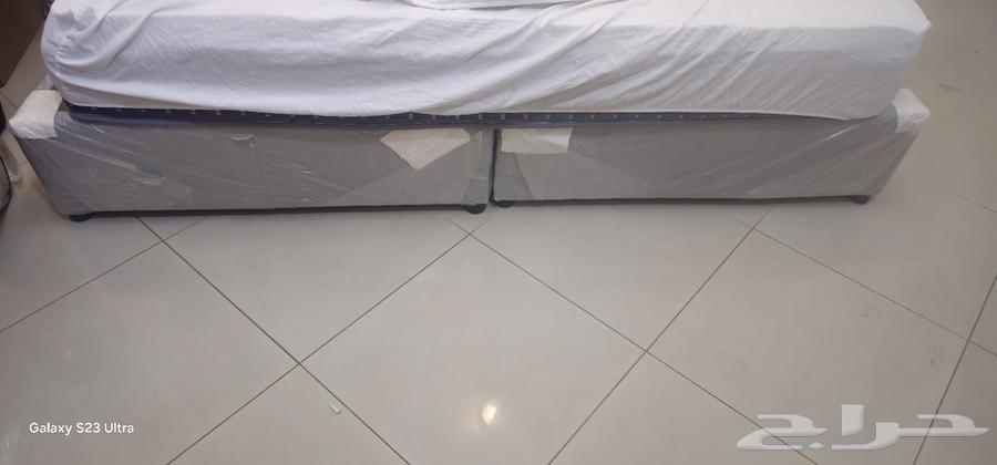 Bed 200x200 with two boxes including mattress64588099003778111