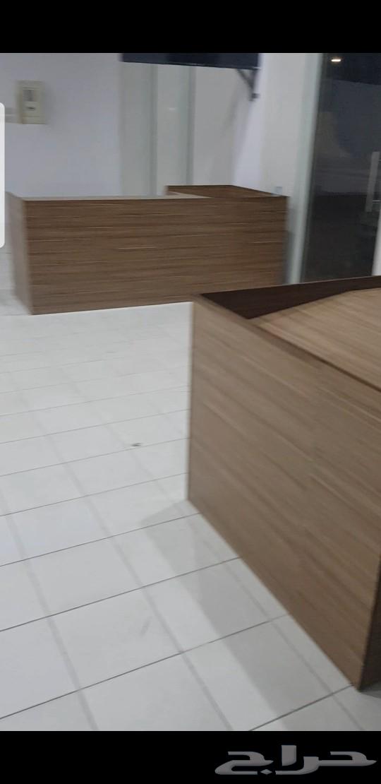 للبيع 2 طاولة كاشير خشب تفصيل64583011796097110