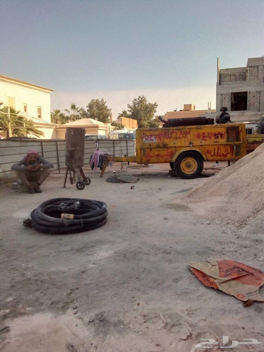 يوجد رماله لترميل الحديد والحجر و وجهت البيت64174612577537114