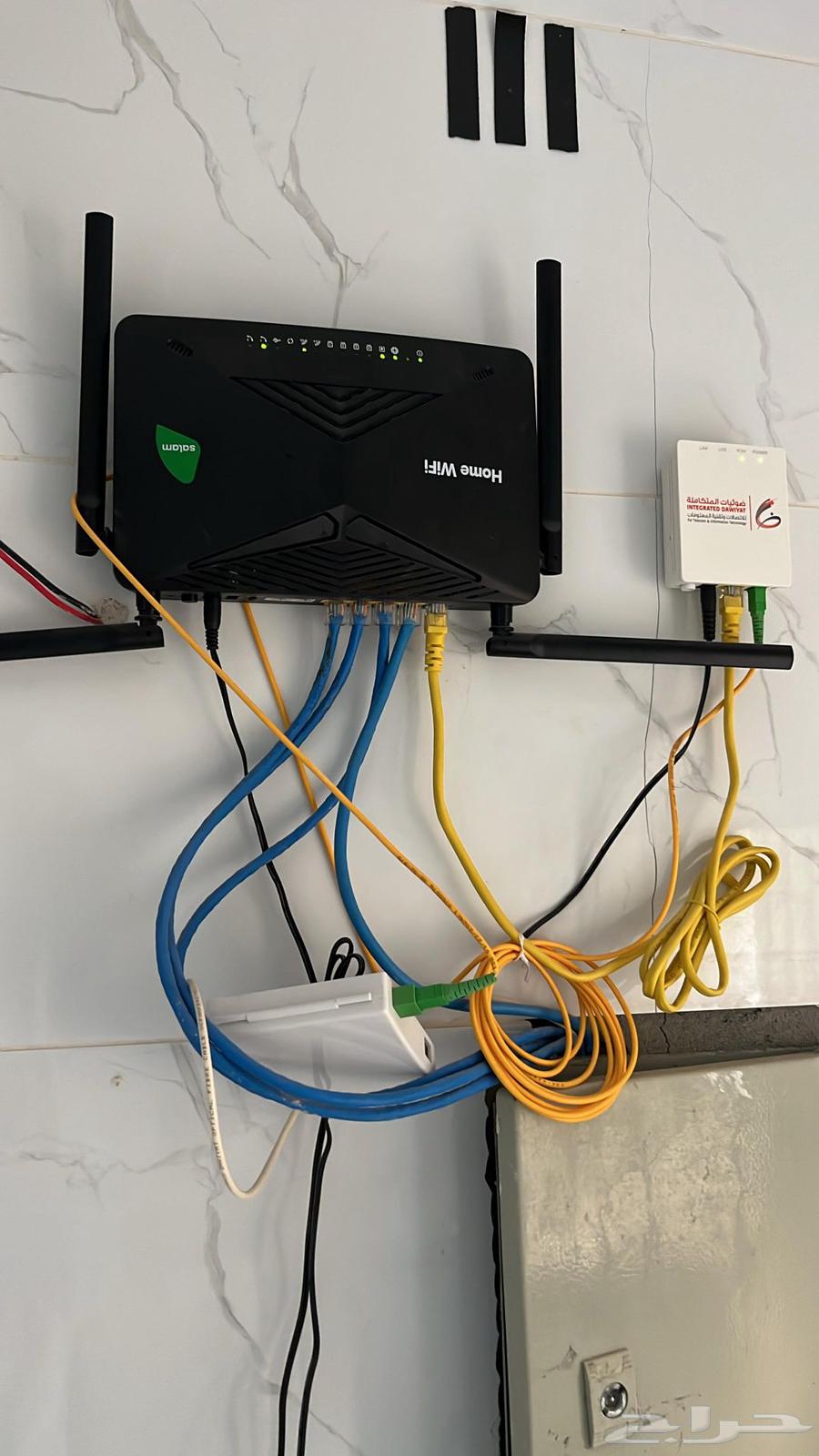توصيل الالياف البصريه الوى فاى للمنزل64176178396931111