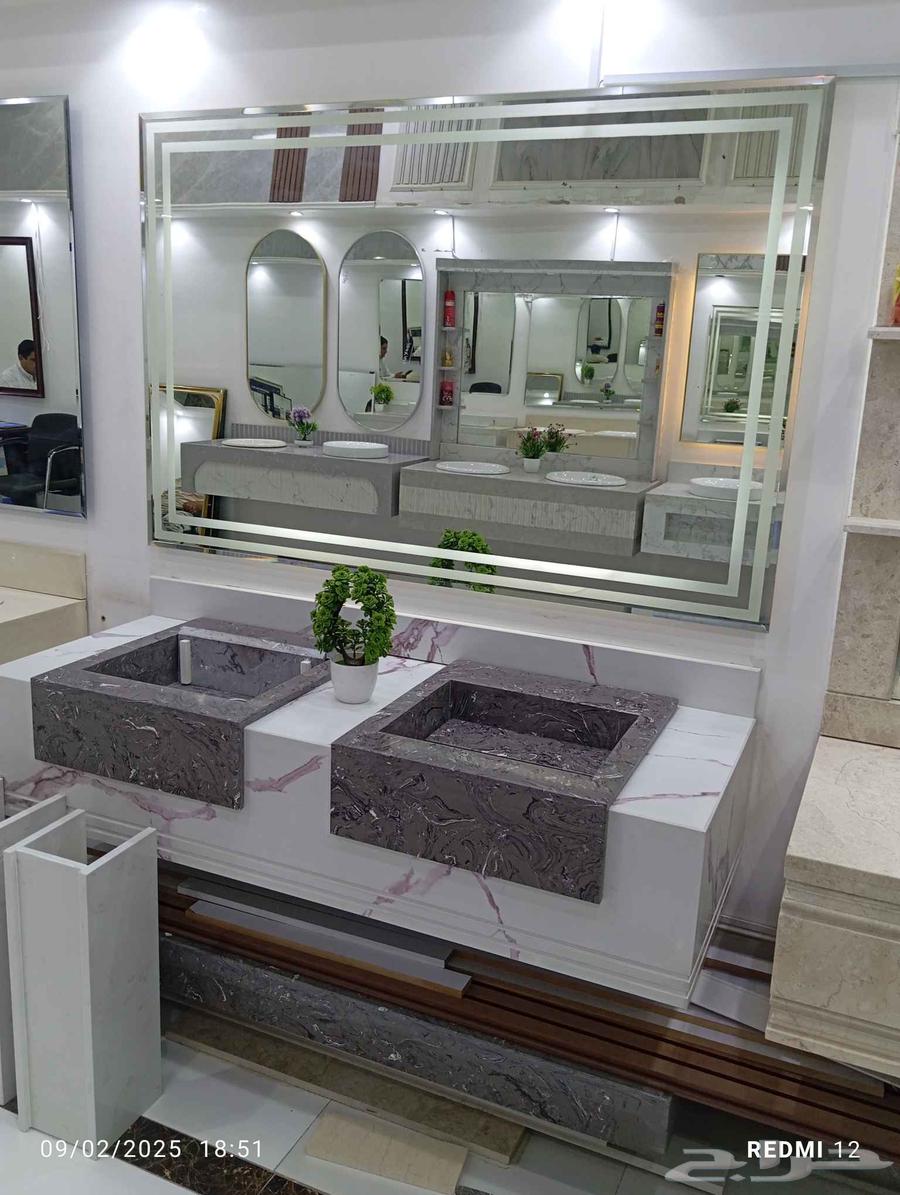 مغاسل رخام طبيعي و صناعي64175191591554110