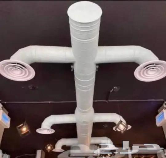 Central hidden duct air conditioning cooling, duct operation, duct exhaust, duct Al-Sharawi64175383635458111