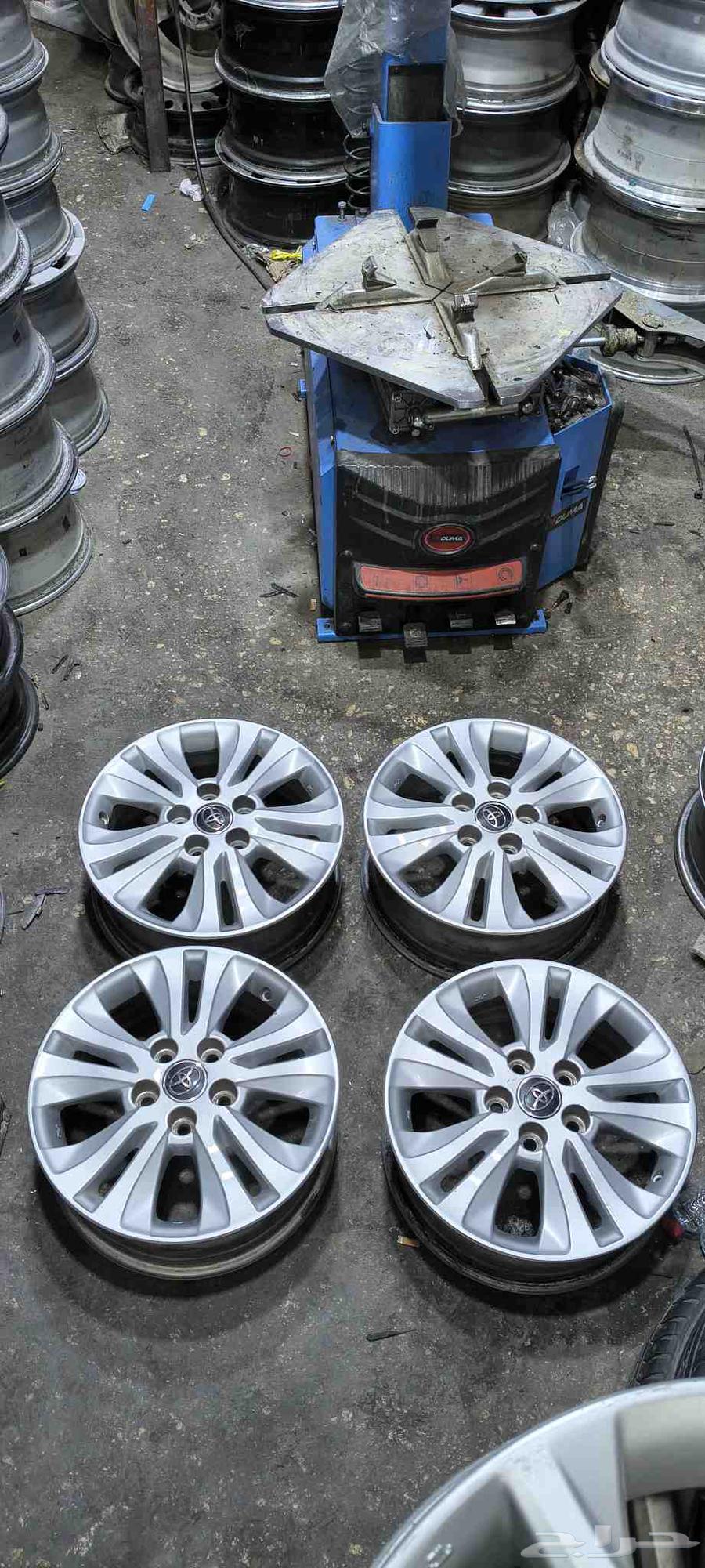 جنوط هايلكس اصلي وكاله مقاس 16 موديل 201664609212718209111