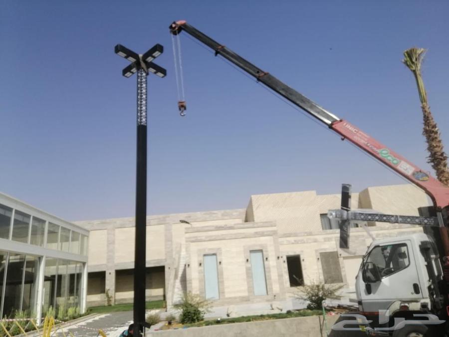 نوفر جميع أنواع أعمدة الإنارة والقواعد الخرسانية64263981485057112