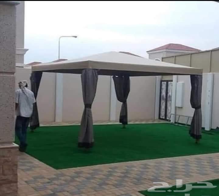 Shade structures for seating areas, car shades, metal grilles, doors, windows, and gates64265061976705112