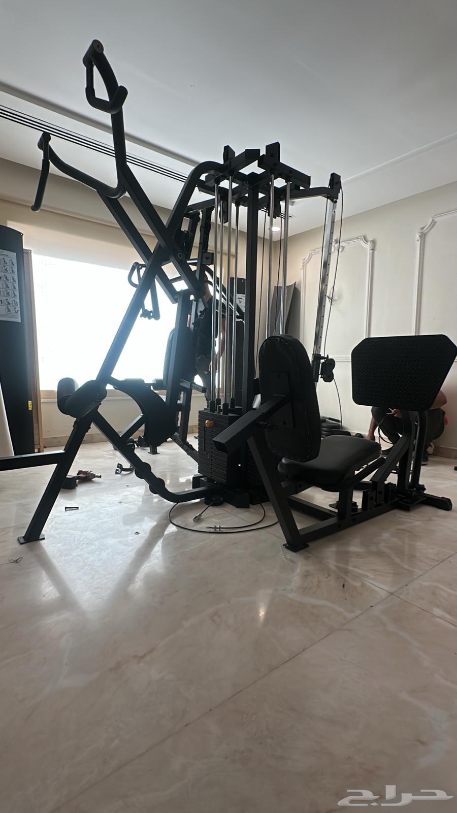 صيانة وتركيب أجهزة ومعدات رياضية تركيب ارضيات ربر للأندية64274311228803112