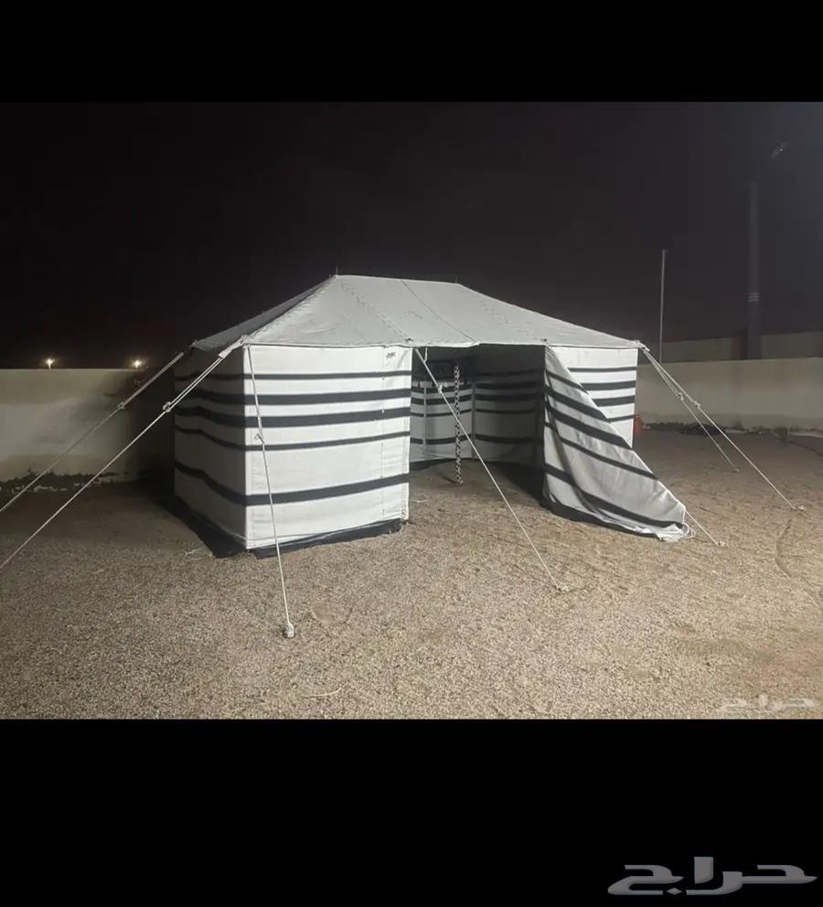 لبيع بيوت الشعر والخيام بجميعها جديد حياكم64273585578627111