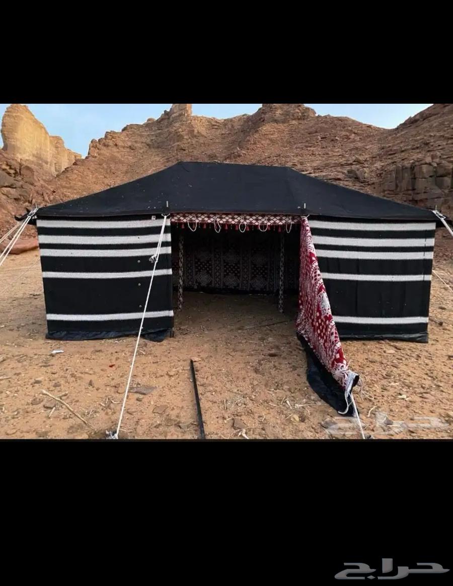 لبيع بيوت الشعر والخيام بجميعها جديد حياكم64273585578627113