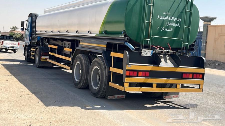 وايت تريله تريلا صهريج ماء حلو 34طن شرق وشمال الرياض64274310720131110
