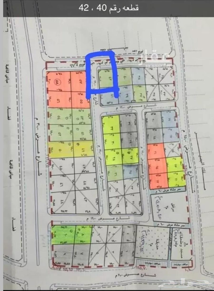 ارض للإيجار