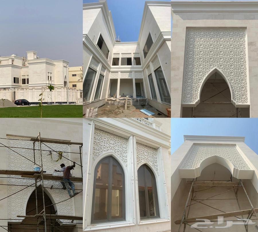 ديكورات الواجهات الخارجية جي ار سيGRC64295558460802111