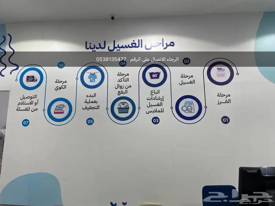 مغسلة ملابس للبيع او التقبيل64327205830531111