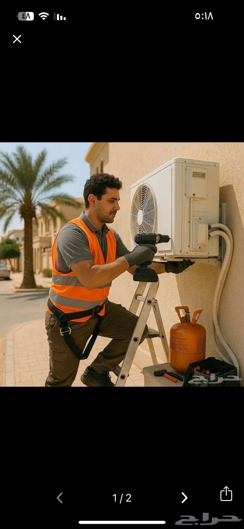 Air conditioning technician for disassembly, assembly, copper piping installation, and air conditioner installation64354940962433110