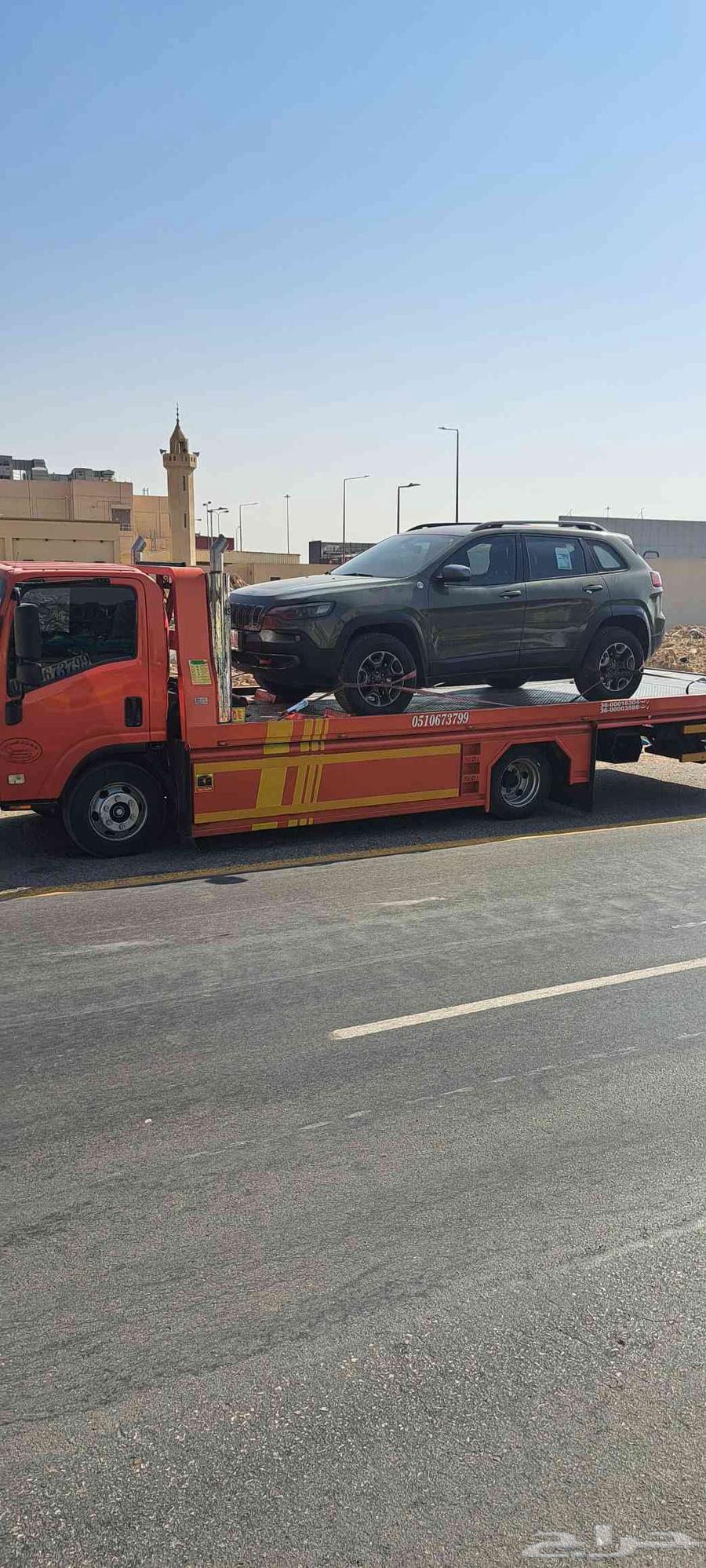 Hydraulic flatbed from Qassim to Riyadh, Dammam64263794011137110
