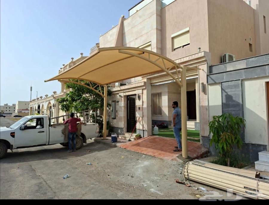 Jeddah umbrellas, pyramid umbrellas, arched awnings Jeddah, car awnings64259718254338111
