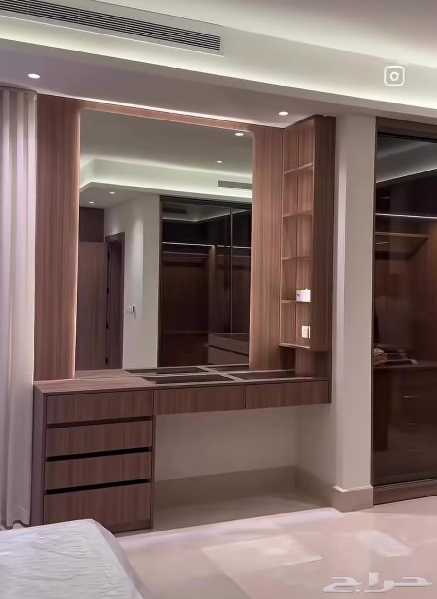 تفصيل جميع انواع الديكور الداخلي خزائن ملابس وغرف نوم64264523591043113